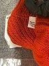 Equipment 100% Wool Chevron-herringbone Orange Wool Pullover Sweater Size M - photo 9