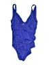 Jantzen Blue Bodysuit Size 14 - photo 2