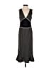 Express 100% Polyester Chevron-herringbone Black Cocktail Dress Size 1 - 2 - photo 1