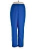 Le Suit Solid Blue Casual Pants Size 18 - photo 1