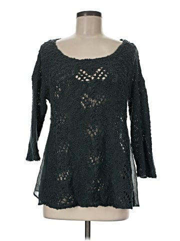 Knitted & Knotted Pullover Sweater (view 1)