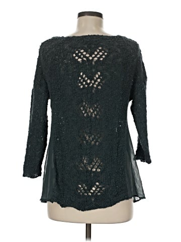 Knitted & Knotted Pullover Sweater (view 2)