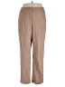 Le Suit Houndstooth Tan Casual Pants Size 18 - photo 1