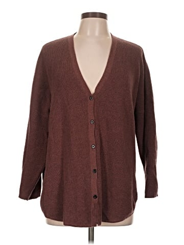 Madewell Waffle-Stitch Cardigan Sweater (view 1)