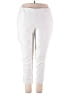 dalia Solid White Casual Pants Size 22 - photo 1