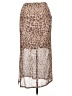 Unbranded Animal Print Tan Casual Skirt Size XL - photo 2