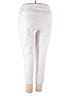 dalia Solid White Casual Pants Size 22 - photo 2