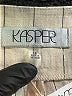 Kasper Stripes Ivory Casual Pants Size 18 - photo 4
