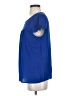 Gibson Blue Short Sleeve Blouse Size S - photo 5