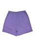 Basic Editions Solid Purple Athletic Shorts Size 1X - photo 2