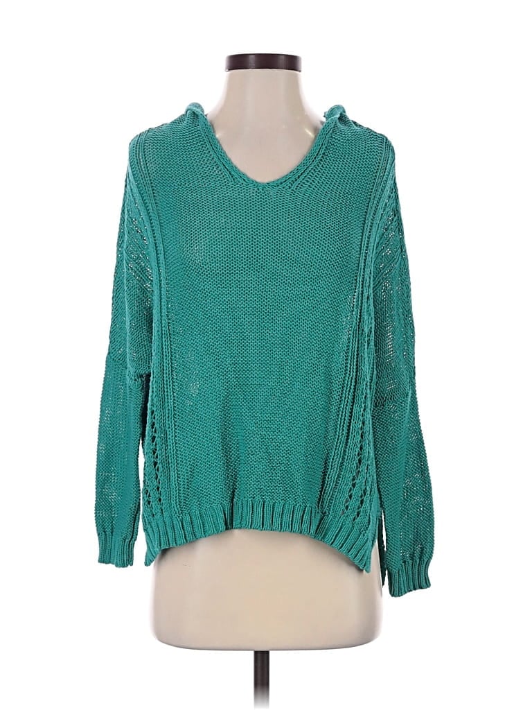 Pre-owned Wooden Ships Pullover Sweater In Teal