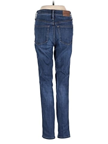 Madewell 10" High-Rise Skinny Jeans in Danny Wash: TENCEL&trade; Denim Edition (view 2)