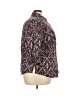 Foxcroft 100% Cotton Print Burgundy 3/4 Sleeve Button-Down Shirt Size 18 - photo 4