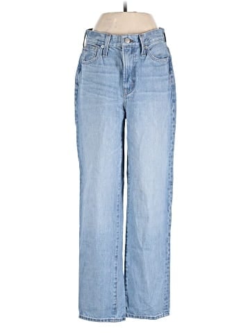 Madewell The Perfect Vintage Straight Jean in Springwood Wash (view 1)