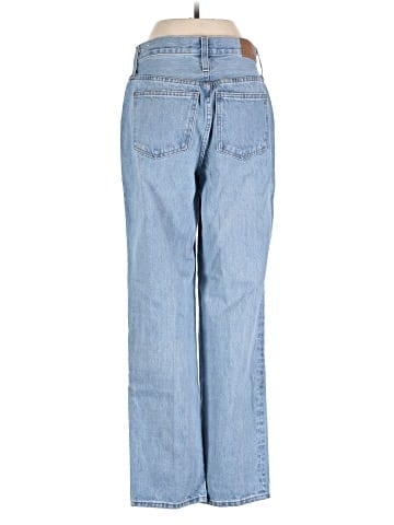 Madewell The Perfect Vintage Straight Jean in Springwood Wash (view 2)