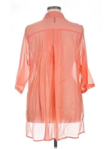 I.C. By Connie K 3/4 Sleeve Button-Down Shirt (view 2)