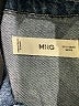 MNG 100% Cotton Blue Denim Jacket Size 8 - photo 6