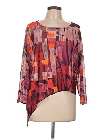 Shana 3/4 Sleeve Blouse (view 1)