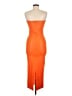 Akira Orange Cocktail Dress Size M - photo 2