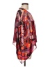 Shana 100% Polyester Burgundy 3/4 Sleeve Blouse Size L - photo 4