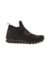 Yellow Box Black Sneakers Size 8 1/2 - photo 1