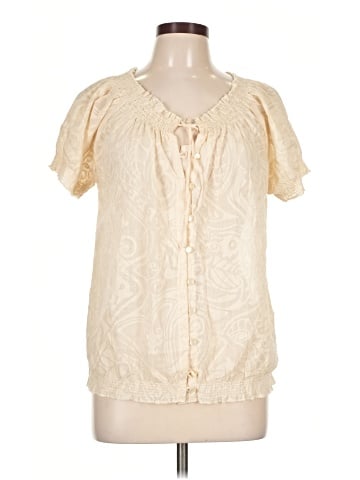 Art and Soul Short Sleeve Blouse (view 1)
