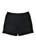 lucy Solid Black Shorts Size L - photo 1
