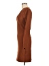 Akira Solid Brown Casual Dress Size M - photo 5