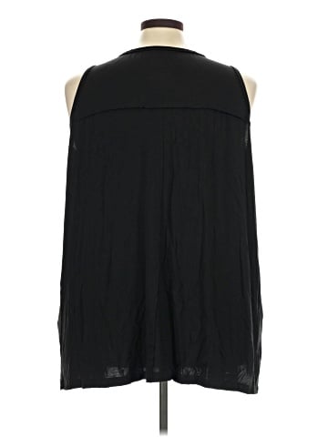 Peace Love World Sleeveless T-Shirt (view 2)