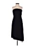 Express 100% Polyester Solid Black Cocktail Dress Size 1 - 2 - photo 1