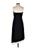 Express 100% Polyester Solid Black Cocktail Dress Size 1 - 2 - photo 2