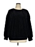 Simply Vera Vera Wang 100% Polyester Black Pullover Sweater Size XL - photo 1