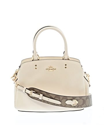 Coach Factory Leather Satchel (view 1)