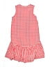 Crewcuts 100% Cotton Checkered-gingham Pink Dress Size 10 - photo 2