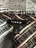 Torrid Stripes Gray 3/4 Sleeve Blouse Size 3X Plus (3) - photo 7