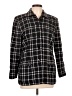 Sag Harbor Plaid Black Coat Size 12 - photo 1