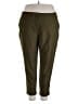 Worthington Solid Green Casual Pants Size 20 - photo 1