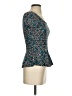 Bongo Teal Short Sleeve Top Size S - photo 4