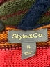 Style&Co Stripes Purple Pullover Sweater Size XL - photo 7