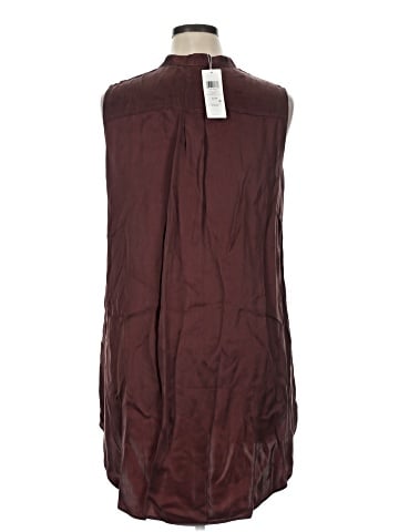 Eileen Fisher Sleeveless Button-Down Shirt (view 2)