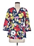 Boden 100% Cotton Blue 3/4 Sleeve Blouse Size 8 - photo 1