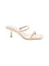 Zara Solid Ivory Sandals Size EU 39 - photo 1
