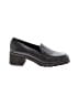 Kf L.T.D 100% Leather Black Heels Size 7 1/2 - photo 1