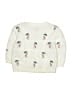 Little Planet by Carter's 100% Cotton Print Ivory Pullover Sweater 6-9 MO / 9 MO - photo 2