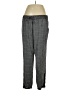 Bisou Bisou 100% Polyester Houndstooth Gray Casual Pants Size XL - photo 1