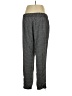 Bisou Bisou 100% Polyester Houndstooth Gray Casual Pants Size XL - photo 2