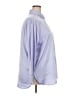 Ophelia Roe Solid Blue Long Sleeve Blouse Size 2X - photo 4