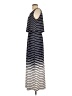 Robert Louis Stripes Gray Casual Dress Size S - photo 5