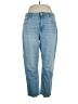 H&M Hearts Blue Jeans Size 14 - photo 1