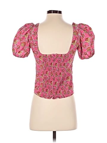 J.Crew Collection Short Sleeve Blouse (view 2)